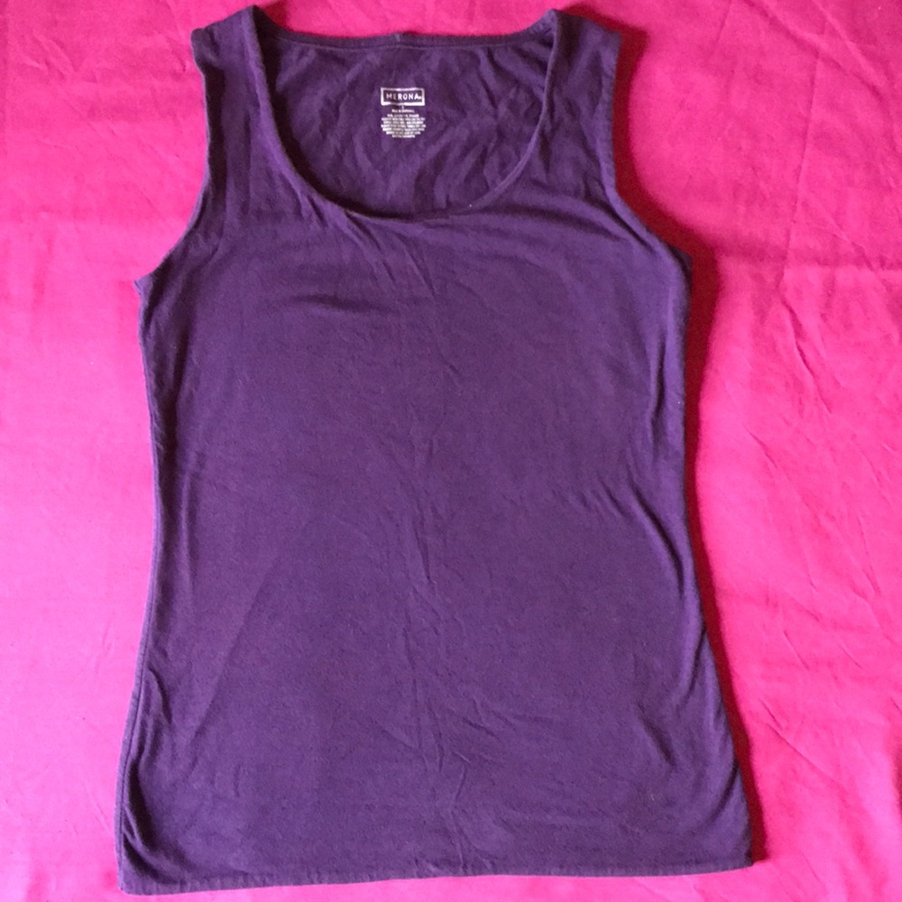 Merona purple tank top